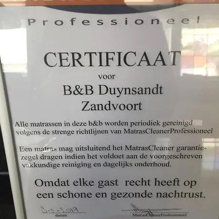 Duynsandt Bed & Breakfast